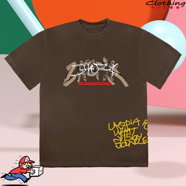 Official Travis Scott Merch Store Travis Scott Utopia I Long-Sleeve Brown TravisScott Shop
