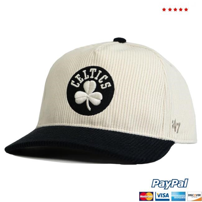 Fan Legacy Celtics Cream '47 Hitch Hat by Slam Goods NBA