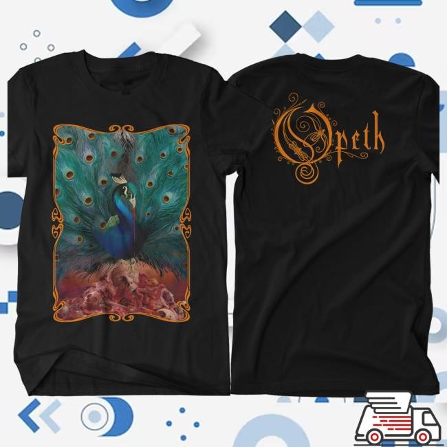 Official Opeth Merch Opeth - 'Peacock' Popover Shirt