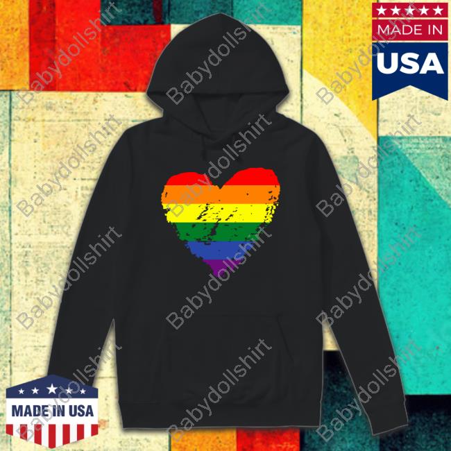 Rainbow Heart Sweatshirt