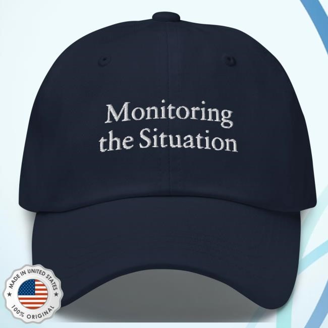 Litquidity Monitoring the Situation Dad Hat Litquidity Official Merch Store