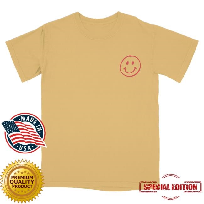 Official Theo Von Merch Store Be Good To Yourself Gold Tshirt