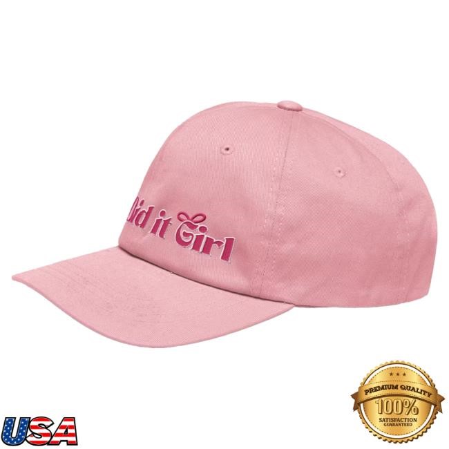 Official Momlifewithlaura You Did it Girl Cherries Hat - Hot Pink/Pink