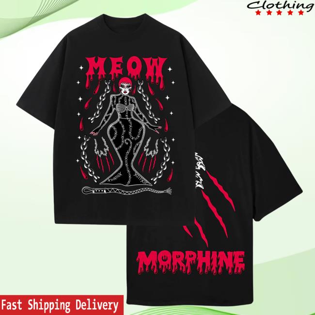 Morphine Love Dion Merch Store Catwoman Black Shirt New Morphinelovedion Clothing Shop Official Apparel