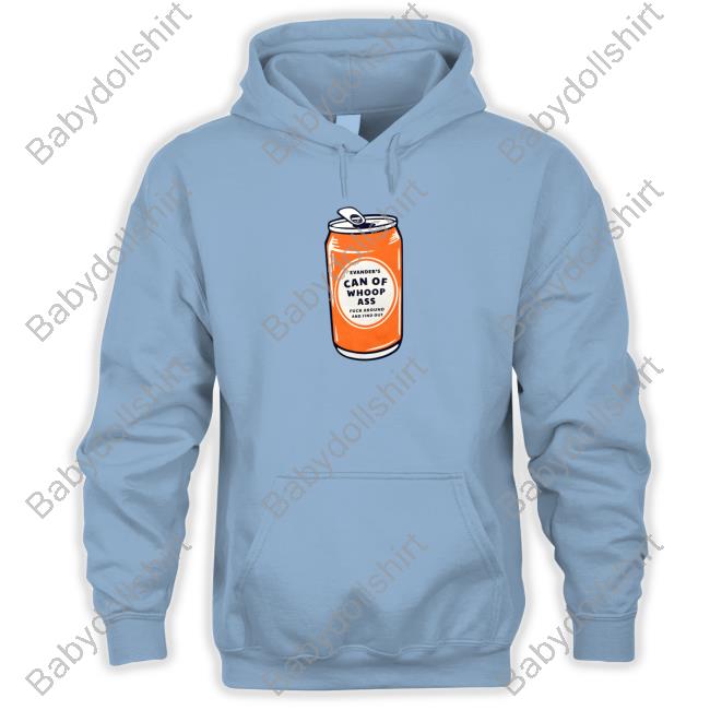 The Seven 80 Merch Evander’s Can of Whoop Ass Tee Shirt