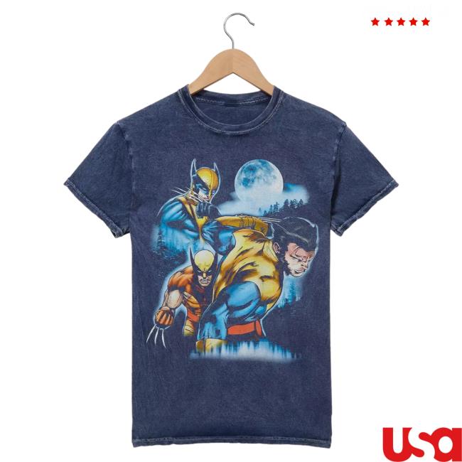 Official Box Lunch Merch Store Box Lunch Marvel X-Men Wolverine Scenic Hot Shirt BoxLunch Exclusive Box Lunch Apparel Clothing Shop