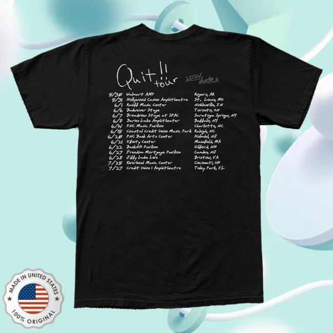 Hardy Quit!! Tour Top Shirt