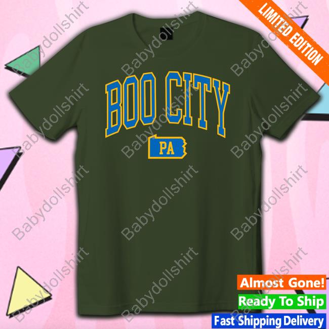 Boo City On White