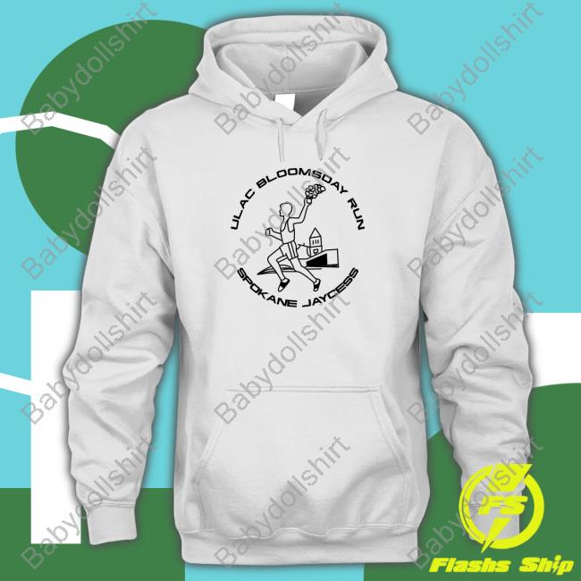 Official Ulac Bloomsday Run Spokane Jaycees Long Sleeve T-Shirt