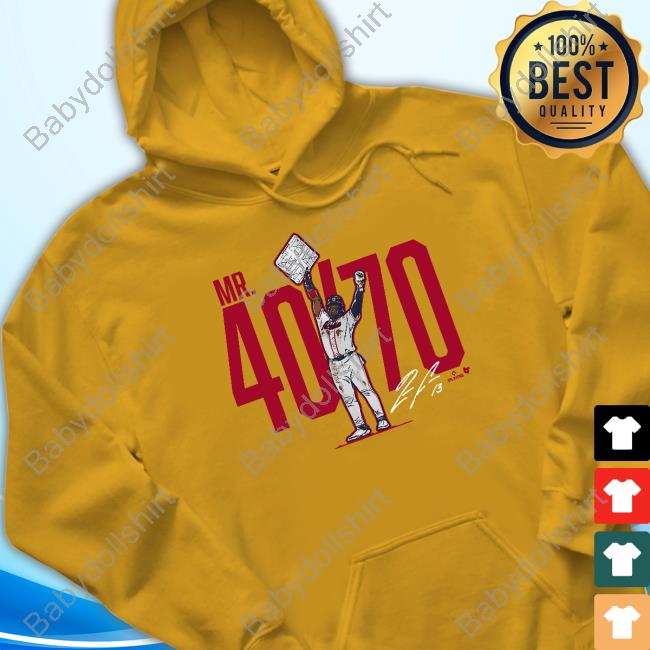 Official Breakingt Merch Ronald Acuña Jr Mr. 40/70 Shirt