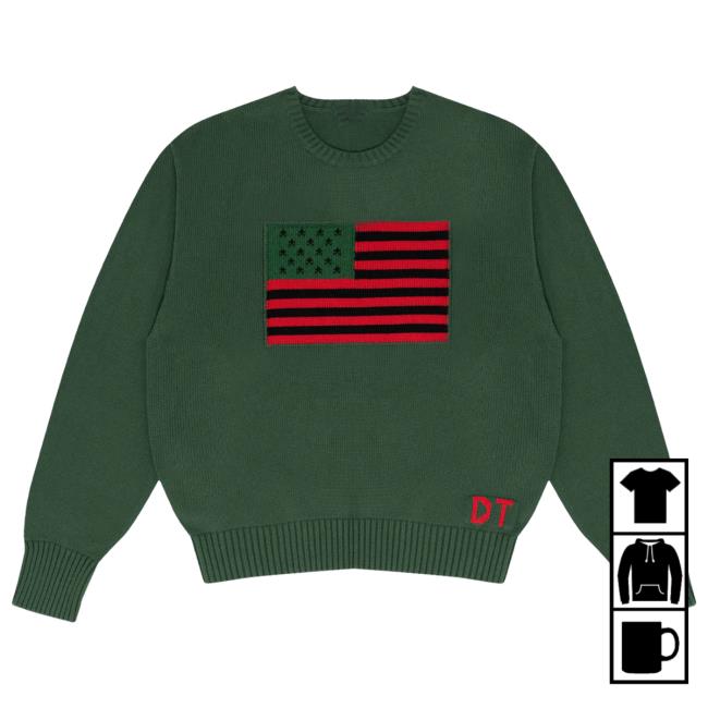 Official Tyson Beckford Hooded Sweatshirt Green