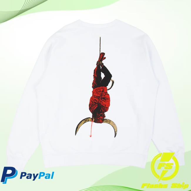 Official Queens Of The Stone Age Qotsa Merch Store In Times New Roman... White Crew neck Sweatshirt Queensofthestoneage