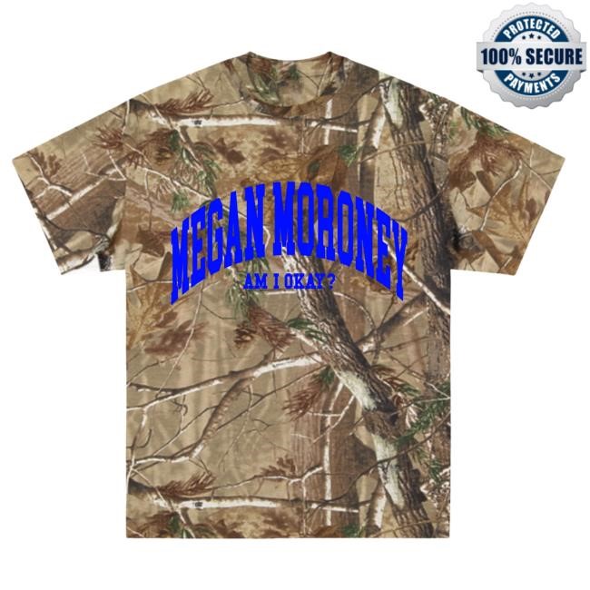 Official Megan Moroney Am I Okay? Real Tree Camo Shirt New