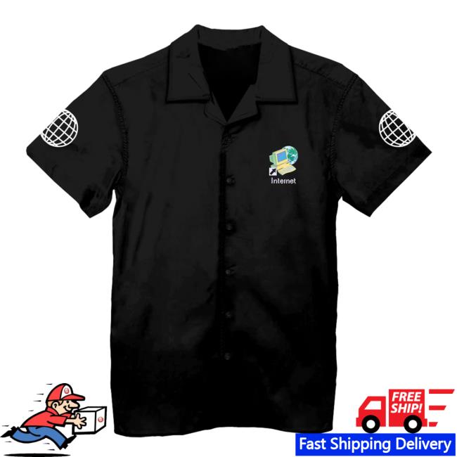 Official Vapor95 Clothing Store Internette Hawaiian Tshirt