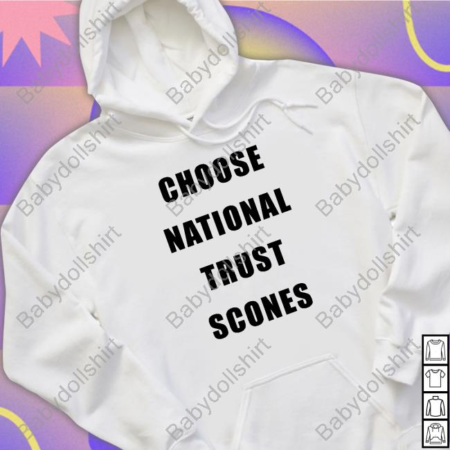 Official Nt_Scones Choose National Trust Scones Shirt