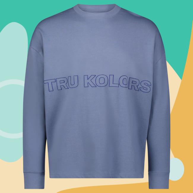 Official Tru Colors Clothing Apparel Tru Kolors Boxy Long Sleeve T-Shirt