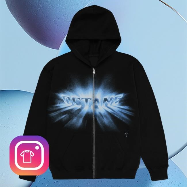Octane Halo Zip Hoodie Don Toliver Concert Ready Essential