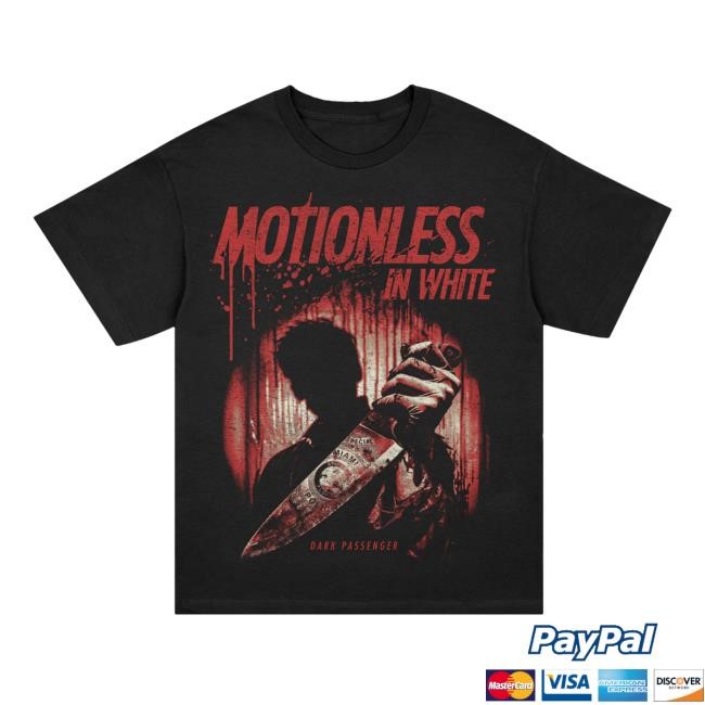 Dark Passenger Short Sleeve Tee Motionless in White Store MIW Merch