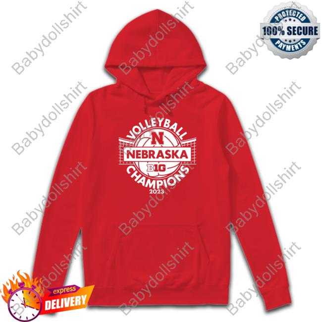 Nebraska Huskers 2023 Big Ten Women's Volleyball Regular Season Champions Tee Shirt