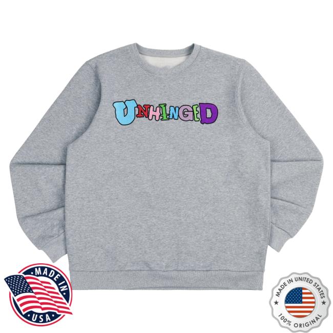 Official Garrett Watts Merch Garrett Watts Unhinged Sweatshirts