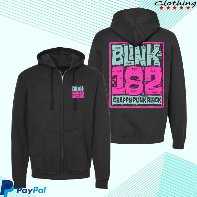 Blink182 Wall Hoodie