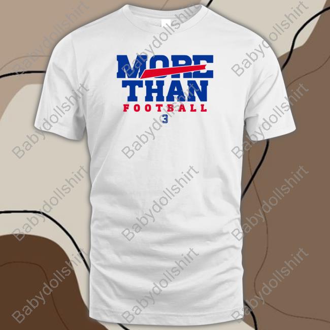 More Than Football 3 Tee