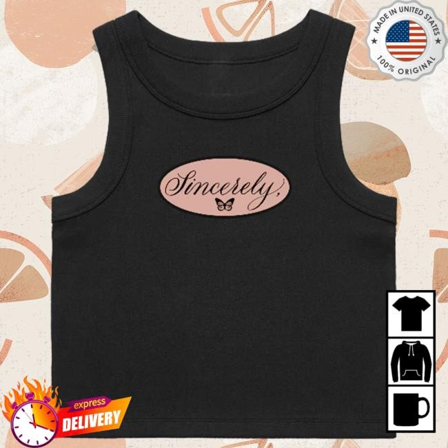 Official Kali Uchis Sincerely, Cropped Tank Hot Shirt