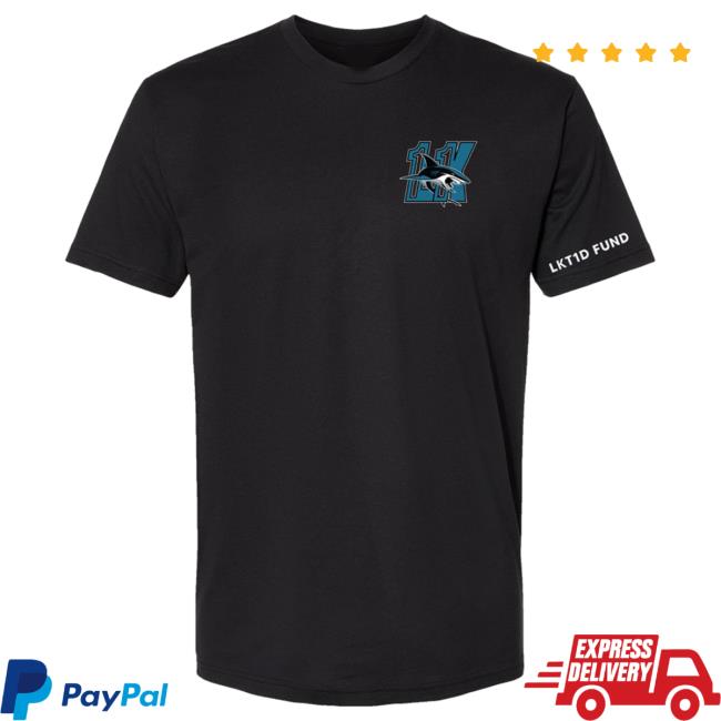 Official San Jose Sharks Pro Shop Merch Store San Jose Sharks LKT1D Black T Shirt Sharksproshop Apparel Clothing SanJoseSharks