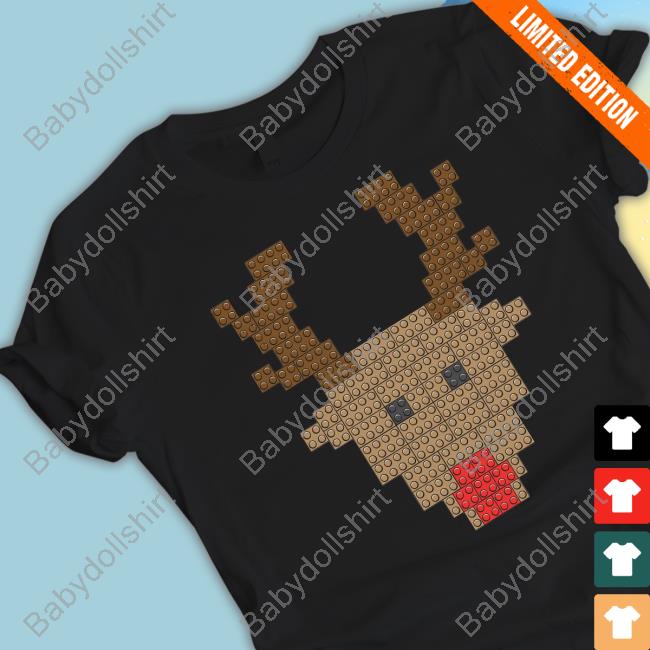 Reindeer Lego Shirts Living Fully Merch Reindeer Lego Sweatshirt