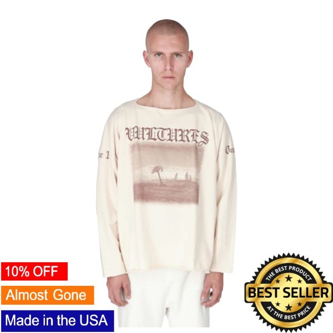 Authentic Yzy Kanye West Yeezy Goshavultures Tee Authentic Yzy Kanye West Yeezy Goshavultures L/S Shirt