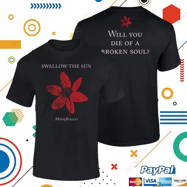 Swallow The Sun Broken Soul Tshirt Swallow The Sun Official Merch