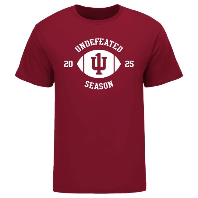 Official NCAA College NCAA Indiana Hoosiers 2025 Undefeated Season