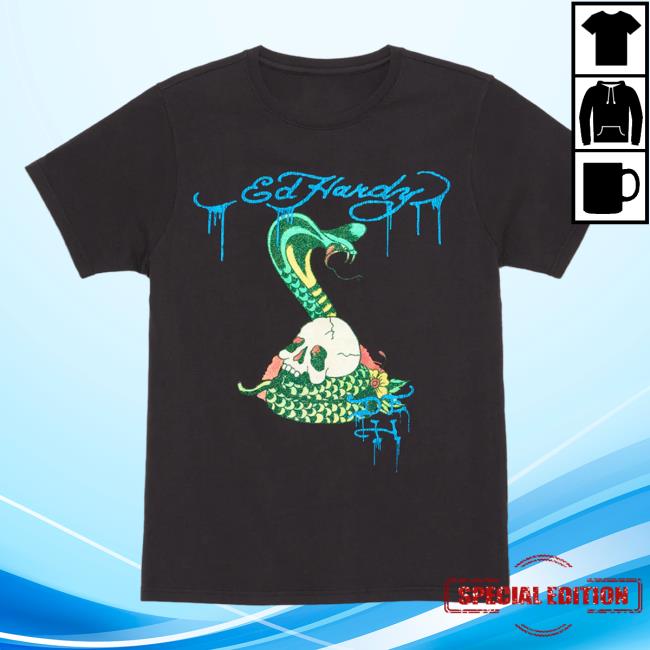 Official Ed Hardy Merch Store Cobra Attractive Shirt EdHardy Apparel Clothing Shop