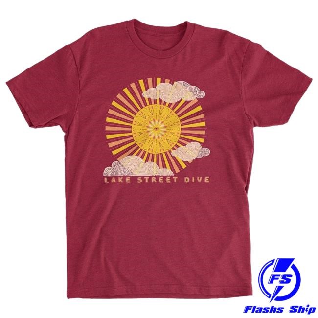 Apparel | Official Lake Street Dive Store Sunset Tee Lake Street Dive