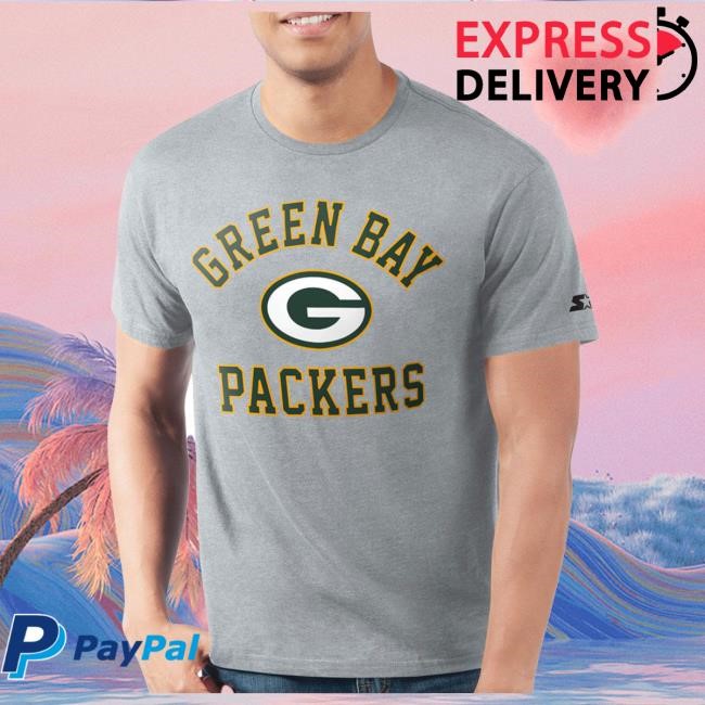 Official Green Bay Apparel Packers Starter Arch New Shirt GreenBay