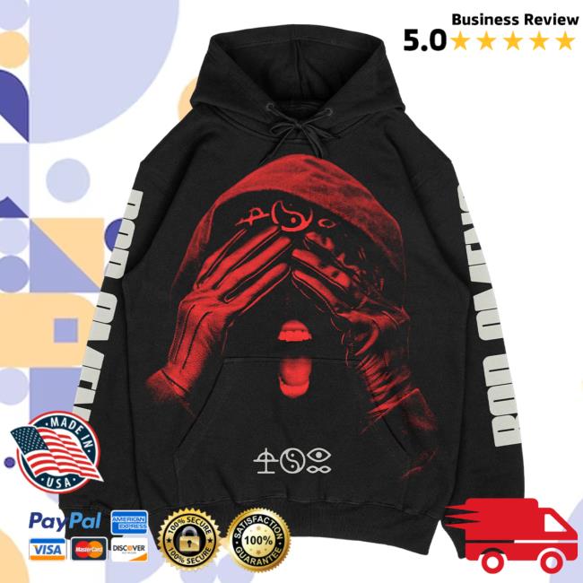 Official Bad Omens Apparel Clothing Store Mask Hooded Sweatshirt BadOmens Merch