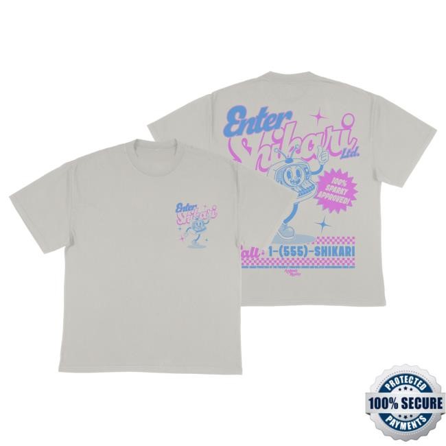 Official Enter Shikari Rubber Hose Sparky Hotline T Shirt Official Enter Shikari Rubber Hose Sparky Hotline Tee