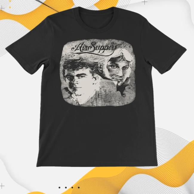 Official Air Supply Music Merch Vintage Portrait T-Shirt