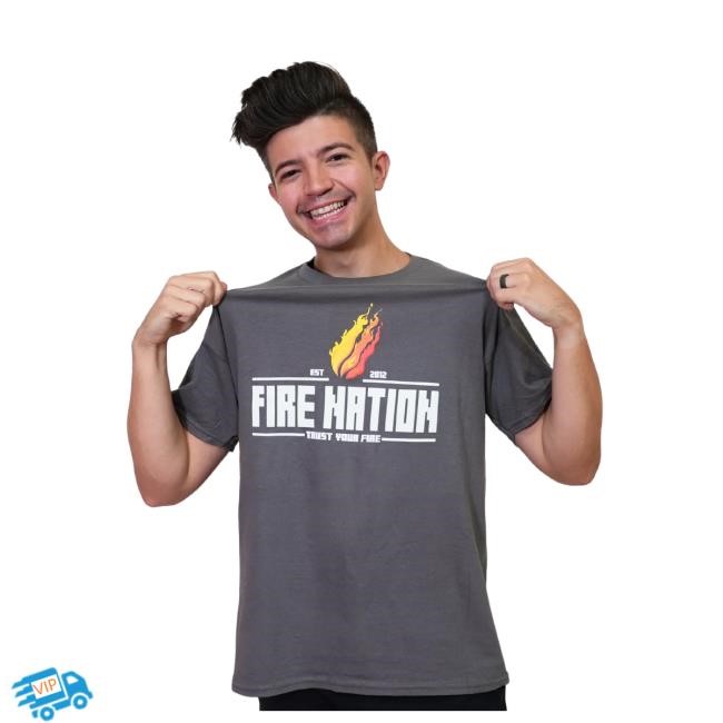 Fire Nation Retro Tee – Fire Merch