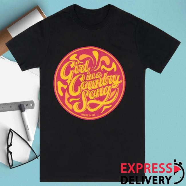 Official Maddie & Tae Store Girl In A Country Song Retro Shirt 2024 Maddie And Tae