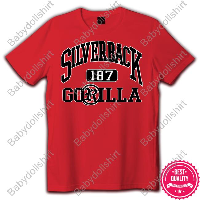 Silverback Gorilla Grey Tee Shirt