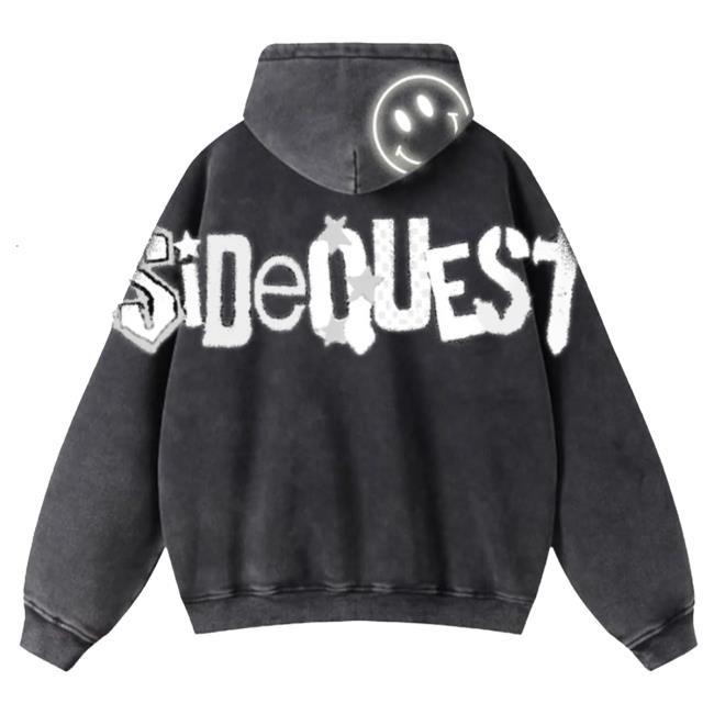 Michael Clifford Sidequest Logo Hooded Sweatshirt Michael Clifford Official Merch Store Shop