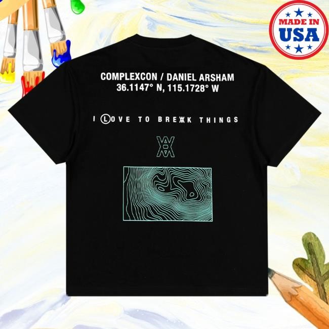 Official Complex Store Shop Merch Daniel Arsham + ComplexCon Las Vegas Racing Top Shirt ComplexCon 2025