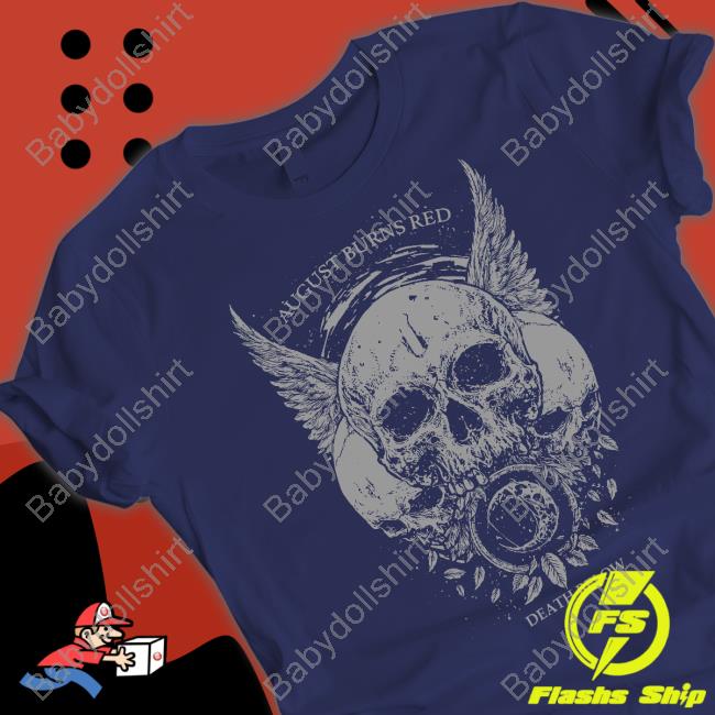 Official August Burns Red Merch Skull Wings Shirts Augustburnsredtourmerch