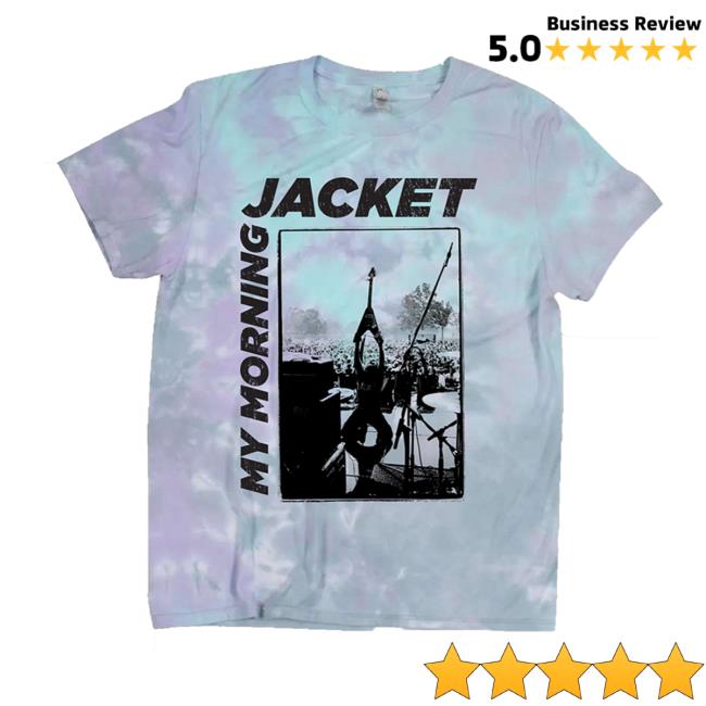 Official My Morning Jacket Merch Thunderdome Tie-Dye Tee