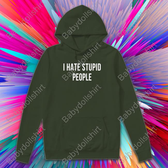 Jack Igoe Merch I Hate Stupid People Tee Jackigoetv