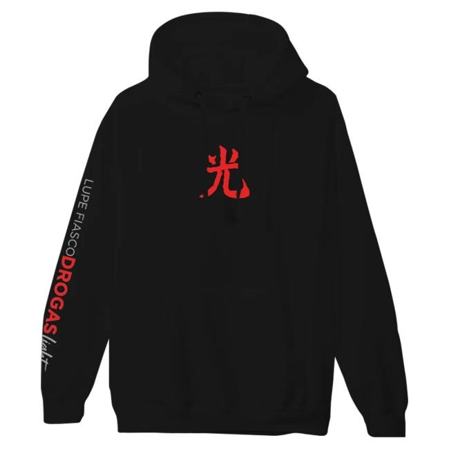 Official Lupe Fiasco Merch Lupe Fiasco Drogas Light Album Sweatshirt LupeFiasco