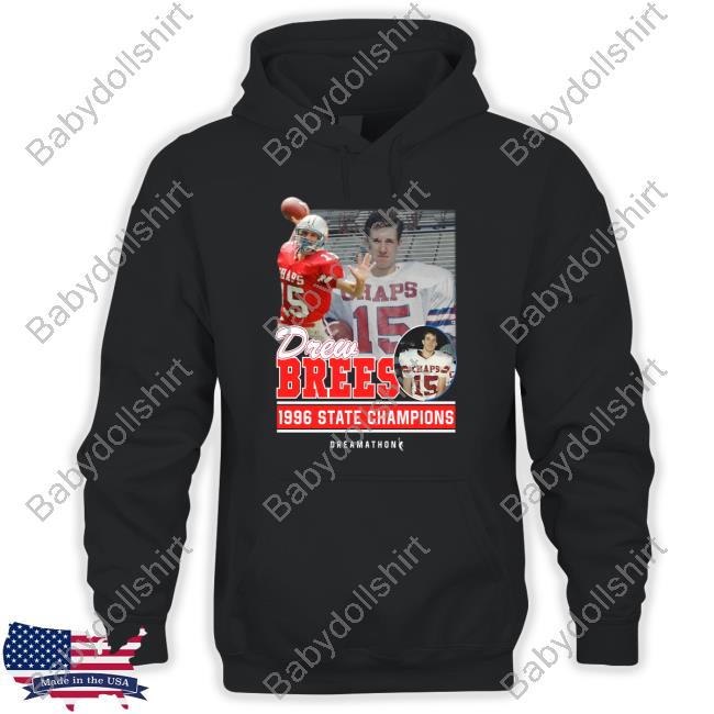 Official Drew Brees 1996 State Champions Shirt