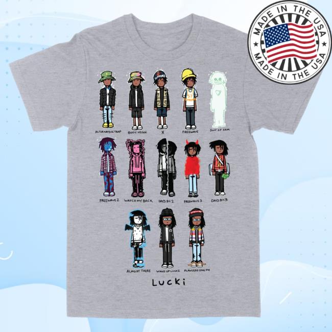 Official Sincerely Lucki Evolution Tee SincerelyLucki Deadboylife