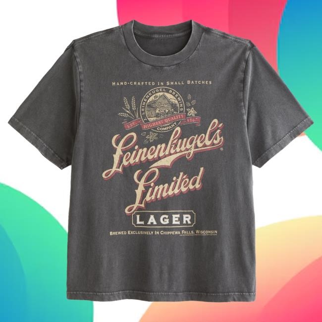 Official Abercrombie And Fitch Apparel Clothing Merch Leinenkugels Vintage-Inspired Graphic T Shirt Abercrombie Store Shop